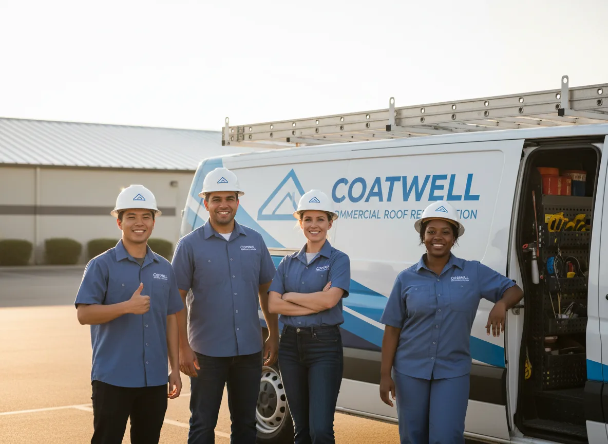 Commercial roof coating company in Lynchburg, OH